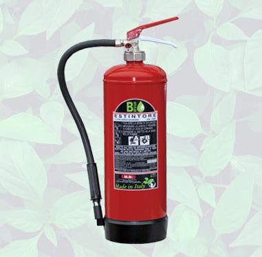 Estintore idrico 6 litri 43A 233B (F) Inox